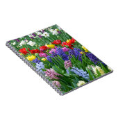 Carnet Jardin fleuri coloré (Côté Droit)