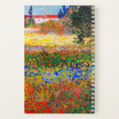 Carnet Jardin fleuri de Vincent Van Gogh (Verso)