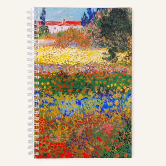 Carnet Jardin fleuri de Vincent Van Gogh (Recto)