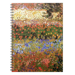 Carnet Jardin fleuri, Vincent van Gogh.