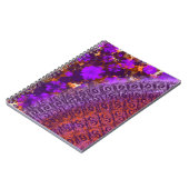 Carnet Jardin Floral (Côté gauche)