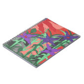 Carnet Jardin floral Twilight (Côté gauche)