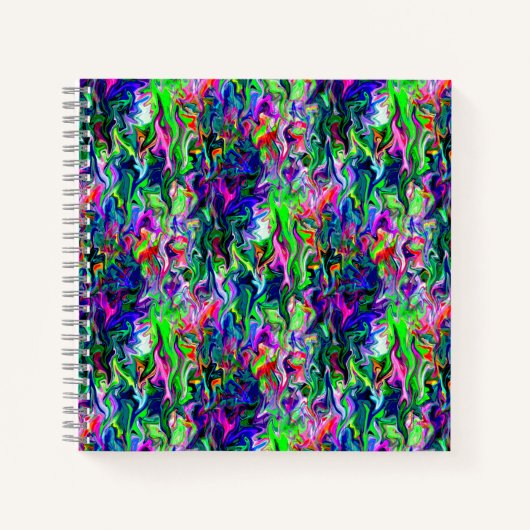 Carnet Jardin Gribouillé Fou.... (Devant)