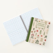 Carnet Jardin Herbal Vintage Personnalisé | Rustique (Intérieur)