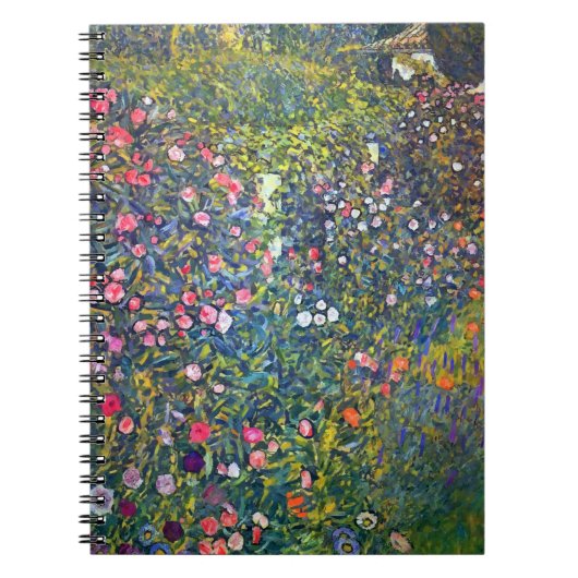 Carnet Jardin italien Gustav Klimt (Devant)