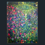Carnet Jardin italien Gustav Klimt<br><div class="desc">Carnet avec peinture à l’huile de Gustav Klimt,  Paysage du jardin italien (1913). Un beau jardin de fleurs colorées : rouge,  blanc,  rose,  violet. Un grand cadeau pour les amateurs d'art Art Nouveau et autrichien.</div>