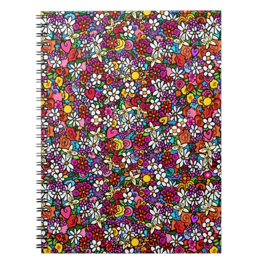 Carnet Jardin joyeux (Devant)