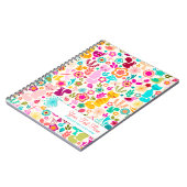 Carnet Jardin Kitty (Côté gauche)