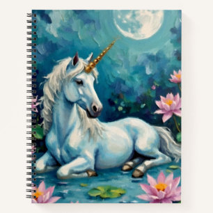 Carnet Jardin mystique de la licorne