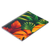 CARNET JARDIN NATUREL FEUILLES VERTES (Côté gauche)