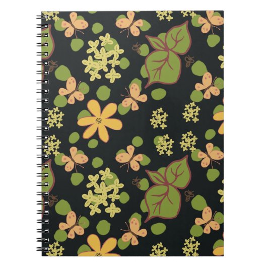 Carnet jardin nocturne (Devant)