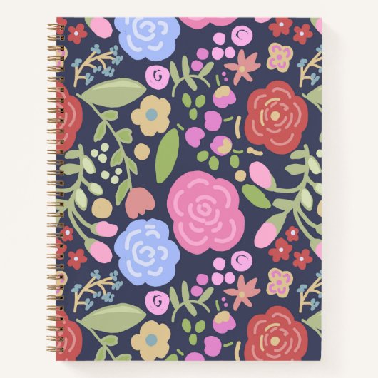 Carnet Jardin noir (Devant)