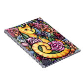 Carnet Jardin Orange Tabby Chat (Côté Droit)