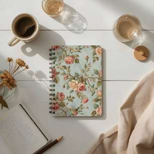 Carnet Jardin Romantique aux Roses Anciennes