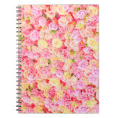 Carnet Jardin rose (Devant)