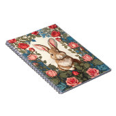 Carnet Jardin Rose Brown Bunny (Côté Droit)