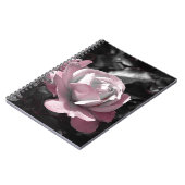 Carnet Jardin rose rose (Côté gauche)