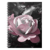 Carnet Jardin rose rose (Devant)