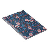 Carnet Jardin sauvage en bleu (Côté Droit)
