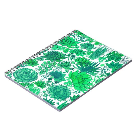 Carnet Jardin succulent (Côté gauche)