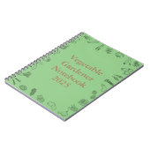 Carnet Jardin végétal complet (Côté gauche)