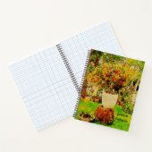 Carnet Jardin Verdure Centre Watercolor Gardener (Intérieur)