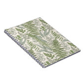 Carnet Jardin vert fleuri (Côté Droit)