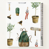 Carnet Jardinage de la ferme plante (Dos)