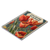 Carnet Jardinage des tulipes (Côté gauche)