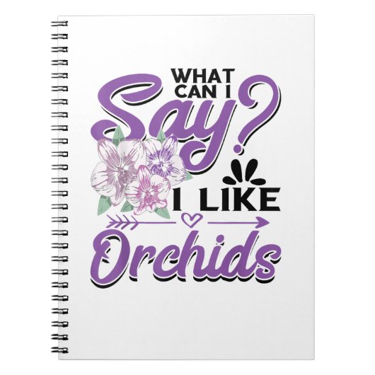 Carnet Jardinage d'orchidées (Devant)