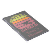 Carnet Jardinière de design personnalisable (Côté Droit)
