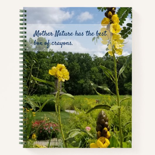 Carnet Jardins d'été (Devant)