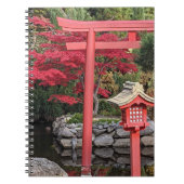 Carnet Jardins japonais et Feuilles d'érable rouge (Devant)