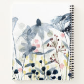 Carnet Jardins stratifiés - Fleurs aquarelles (Dos)