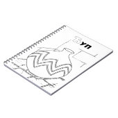 Carnet jarre cyrillique serbe (Côté gauche)