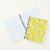carnet jaune art feuille (Intérieur)