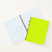 Carnet Jaune Chartreuse uni (Intérieur)