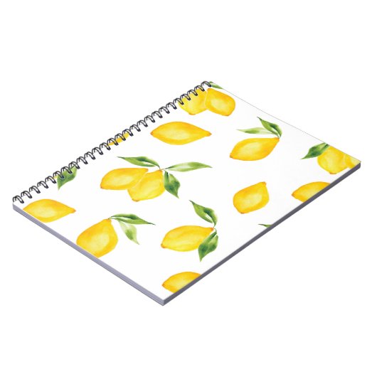 Carnet jaune citron (Côté gauche)