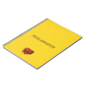 Carnet Jaune Cœur Anne (Côté gauche)