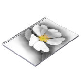 Carnet jaune dans les tons gris (Côté gauche)