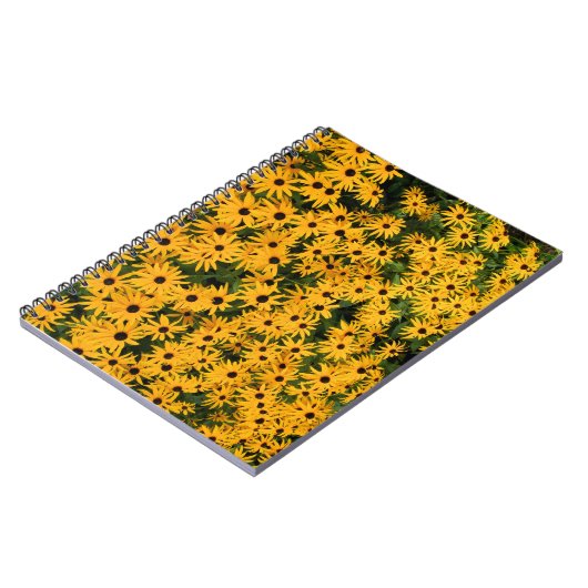 Carnet Jaune de marguerites (Côté gauche)