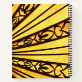 Carnet Jaune et Noir (Dos)