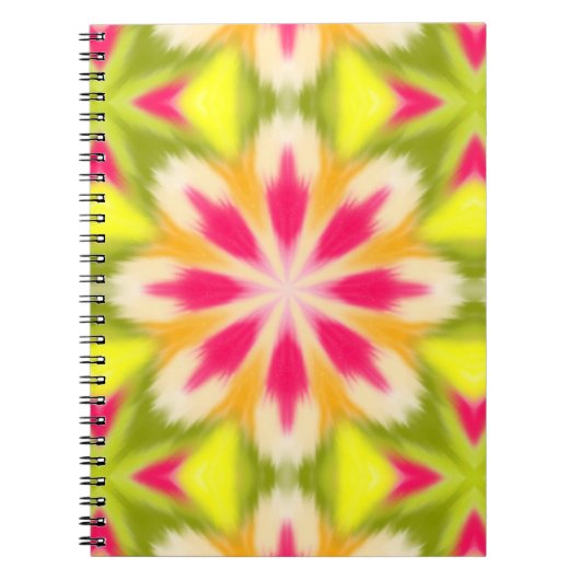 Carnet Jaune et rose (Devant)
