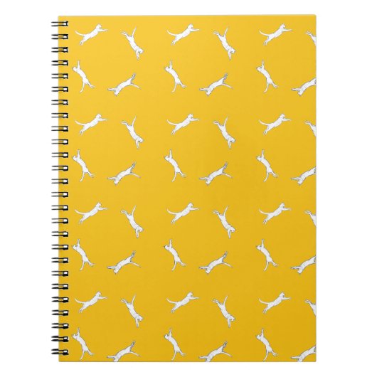 Carnet jaune kittyrun (Devant)