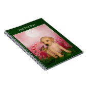 Carnet Jaune Lab Imaginaire Chien Chien Art (Côté Droit)