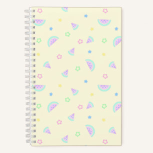 Carnet Jaune Pastèque Pastel