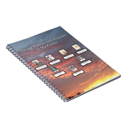 Carnet Jaune Sunset Family Tree Meracles Miracles (Côté Droit)