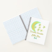Carnet Jaune vert scintille Twinkle Little Star ajouter l (Intérieur)