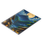 Carnet Java au clair de lune (Côté gauche)