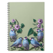 Carnet Java sparrows  (Devant)